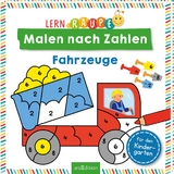 Lernraupe – Malen nach Zahlen – Fahrzeuge