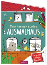 Mein tierisch buntes Ausmalhaus