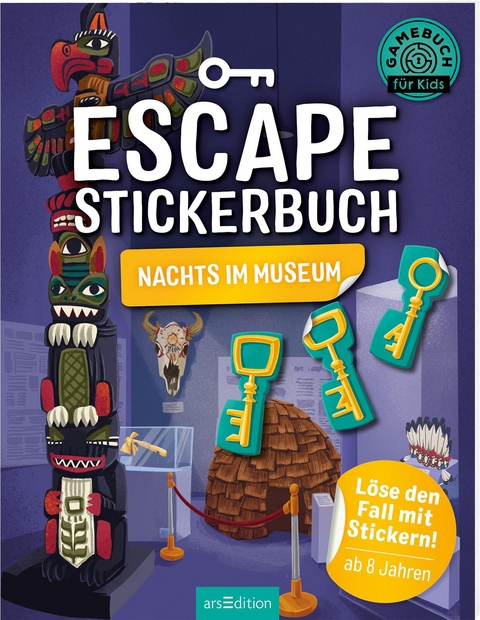 Escape-Stickerbuch – Nachts im Museum - Philip Kiefer
