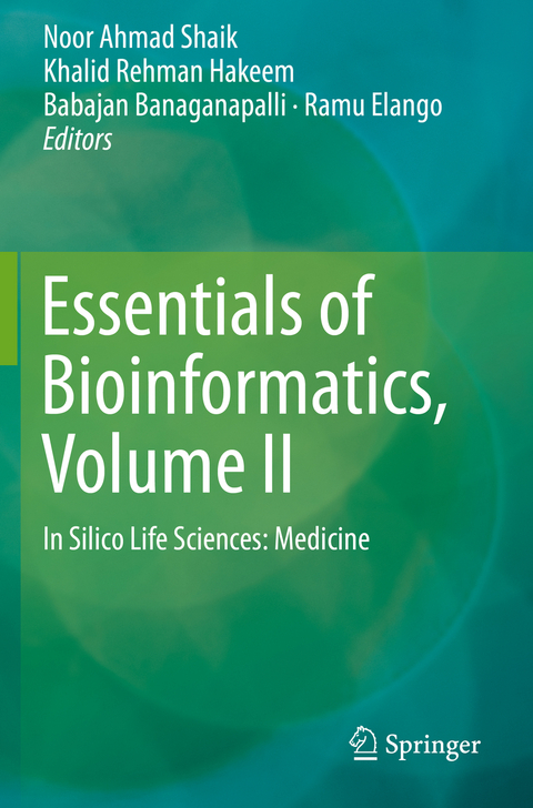 Essentials of Bioinformatics, Volume II - 