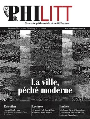 Philitt, n° 9. La ville, péché moderne -  Revue