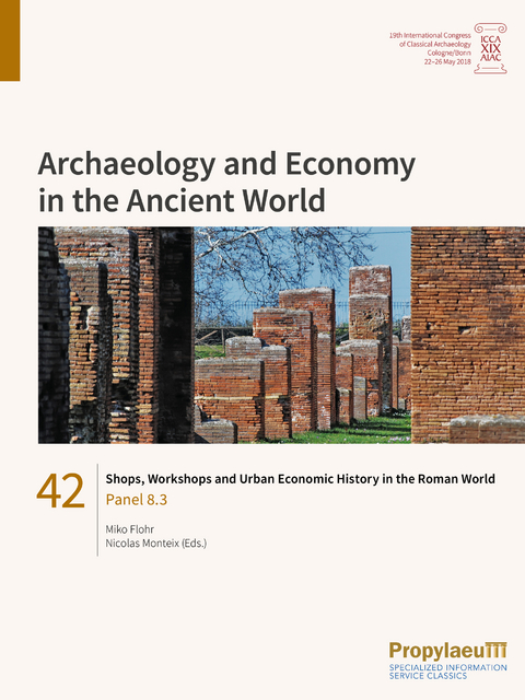 Shops, Workshops and Urban Economic History in the Roman World - 