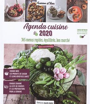 AGENDA CUISINE 2020 -  AGENDA 2020