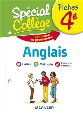 Fiches anglais 4e : cours, méthode, exercices corrigés : conforme au programme - Louise Eisenstein