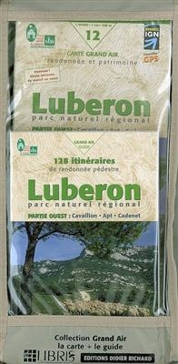 Le cartoguide Parc naturel régional du Luberon ouest : Cavaillon, Apt, Cadenet