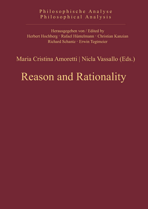 Reason and Rationality - 