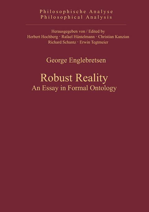 Robust Reality -  George Englebretsen