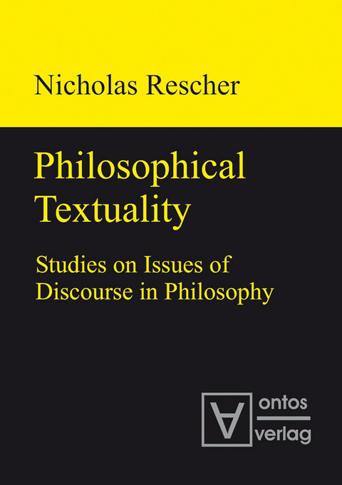 Philosophical Textuality - Nicholas Rescher