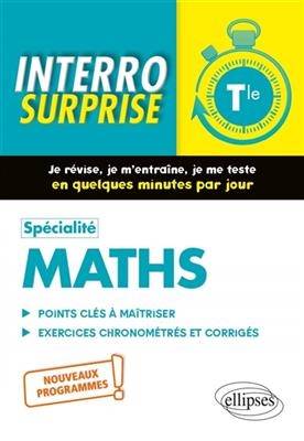 Spécialité maths terminale : nouveaux programmes - Irène Bros