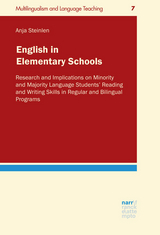 English in Elementary Schools - Anja Steinlen