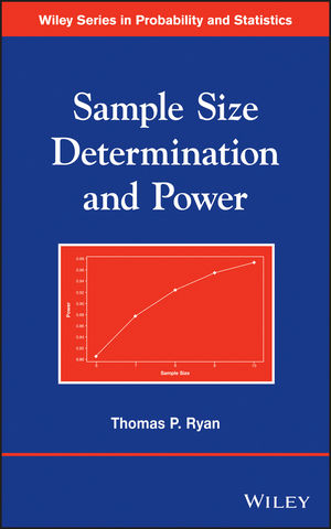 Sample Size Determination and Power -  Thomas P. Ryan