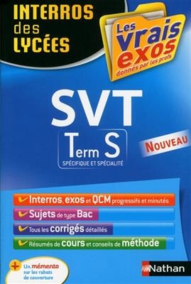 SVT terminale S, spécifique et spécialité - Nathalie Bouches-Noris