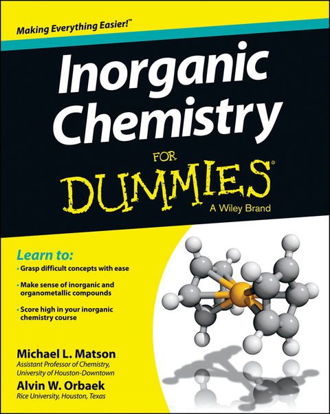 Inorganic Chemistry For Dummies -  Michael Matson,  Alvin W. Orbaek