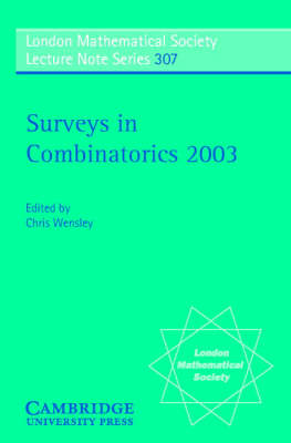 Surveys in Combinatorics 2003 - 