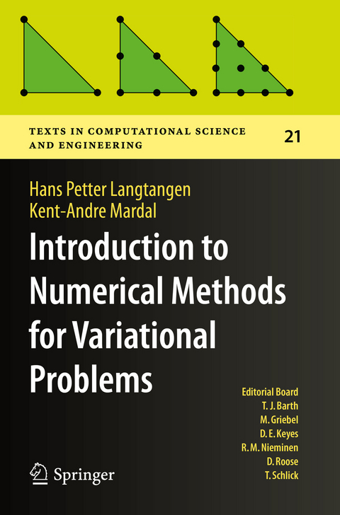 Introduction to Numerical Methods for Variational Problems - Hans Petter Langtangen, Kent-Andre Mardal