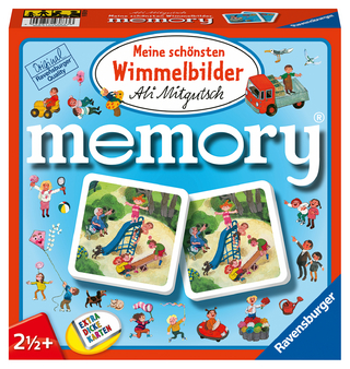 Ravensburger 81297 - Meine schönsten Wimmelbilder memory® der Spieleklassiker für alle Wimmelbilder Fans, Merkspiel für 2-4 Spieler ab 2 Jahren - William H. Hurter