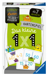 Ravensburger 80350 - Lernen Lachen Selbermachen: Das kleine 1 x 1, Kinderspiel ab 7 Jahren, Lernspiel für 1-4 Spieler, Kartenspiel - Spitznagel, Elke