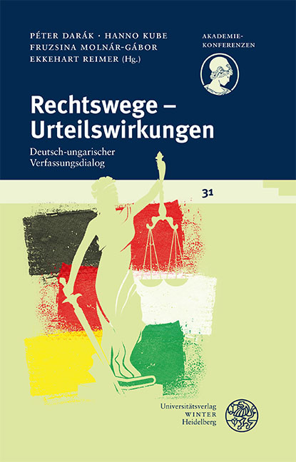 Rechtswege – Urteilswirkungen - 