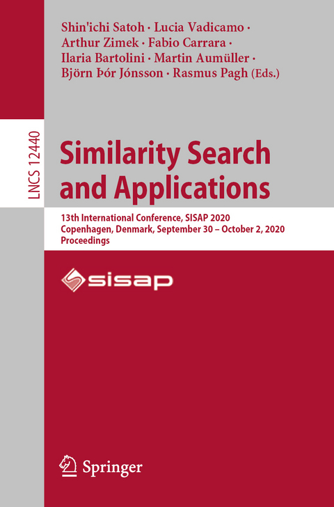 Similarity Search and Applications - 