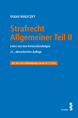 Strafrecht Allgemeiner Teil II - Maleczky, Oskar