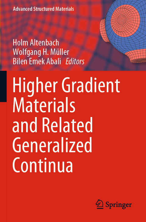 Higher Gradient Materials and Related Generalized Continua - 