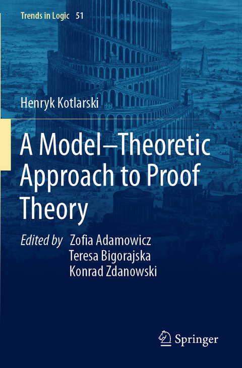 A Model–Theoretic Approach to Proof Theory - Henryk Kotlarski