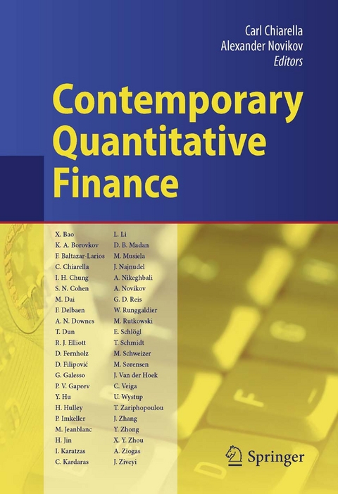 Contemporary Quantitative Finance - 