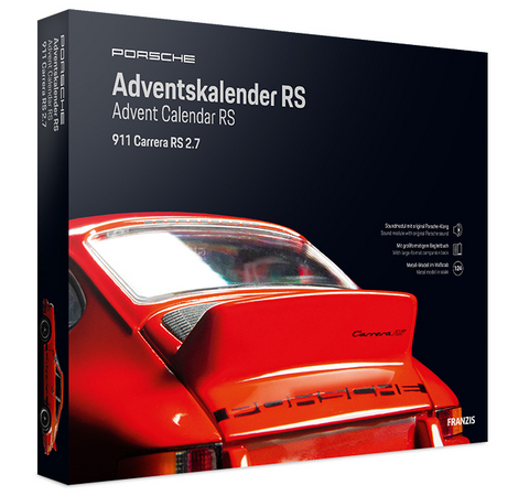 PORSCHE Carrera RS Adventskalender