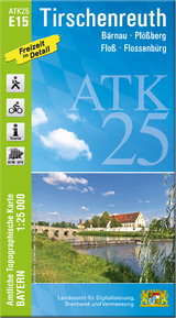 ATK25-E15 Tirschenreuth (Amtliche Topographische Karte 1:25000) - 