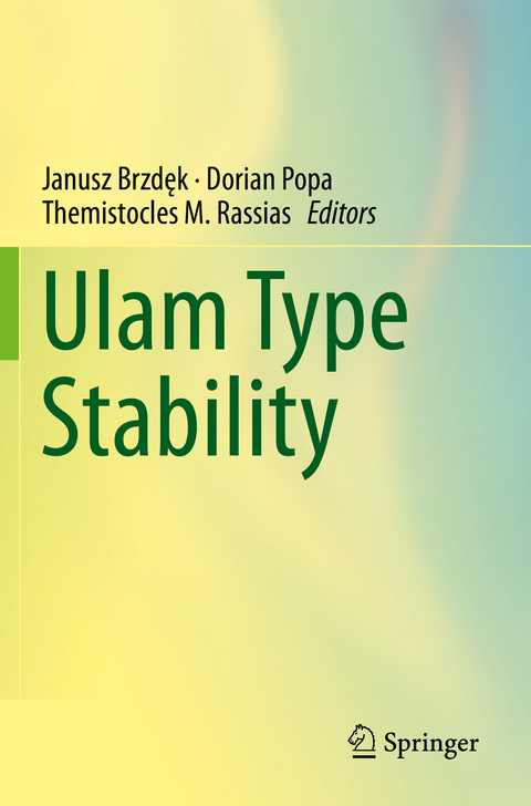 Ulam Type Stability - 