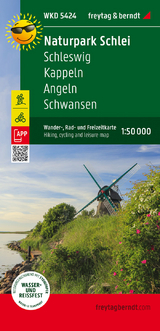 Naturpark Schlei, Wander-, Rad- und Freizeitkarte 1:50.000, freytag & berndt, WKD 5424 - 