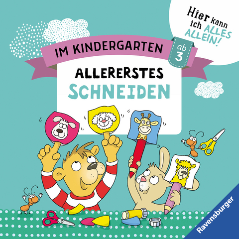 Im Kindergarten: Allererstes Schneiden - Kirstin Jebautzke