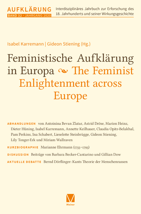 Feministische Aufklärung in Europa / The Feminist Enlightenment across Europe