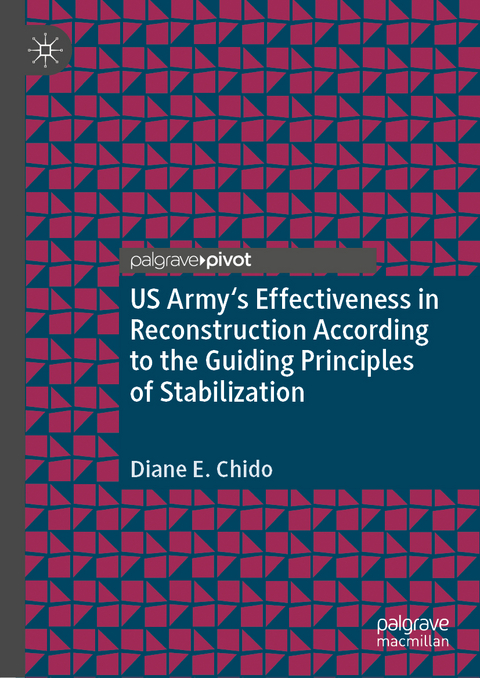 US Army's Effectiveness in Reconstruction According to the Guiding Principles of Stabilization - Diane E. Chido