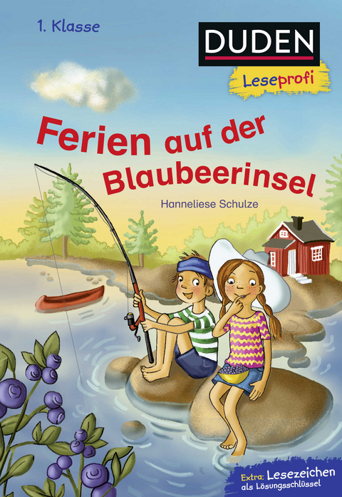 Duden Leseprofi – Ferien auf der Blaubeerinsel, 1. Klasse - Hanneliese Schulze