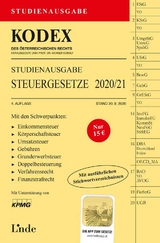 KODEX Studienausgabe Steuergesetze 2020/21 - Bodis, Andrei; Doralt, Werner