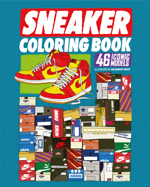 Sneaker Coloring Book - Alexander Rosso