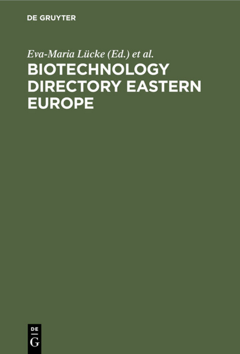 Biotechnology Directory Eastern Europe - 