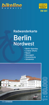 Radwanderkarte Berlin Nordwest RW-B01 - Esterbauer Verlag