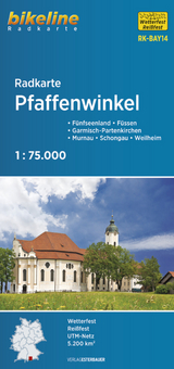Radkarte Pfaffenwinkel (RK-BAY14) - Esterbauer Verlag
