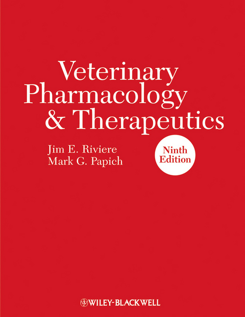 Veterinary Pharmacology and Therapeutics - 