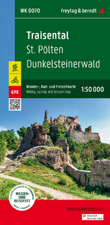 Traisental, Wander-, Rad- und Freizeitkarte 1:50.000, freytag & berndt, WK 0070 - 