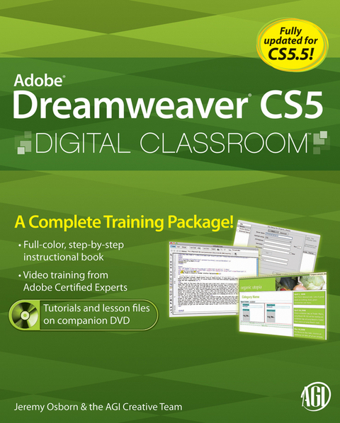 Dreamweaver CS5 Digital Classroom -  Greg Heald,  Jeremy Osborn