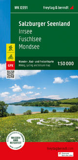Salzburger Seenland, Wander-, Rad- und Freizeitkarte 1:50.000, freytag & berndt, WK 0391 - 