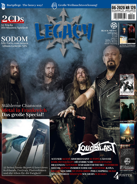 LEGACY MAGAZIN: THE VOICE FROM THE DARKSIDE - Björn Sülter