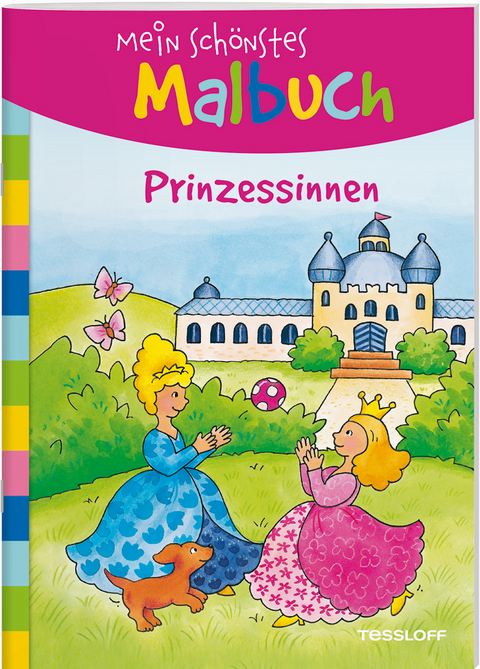 Mein schönstes Malbuch. Prinzessinnen