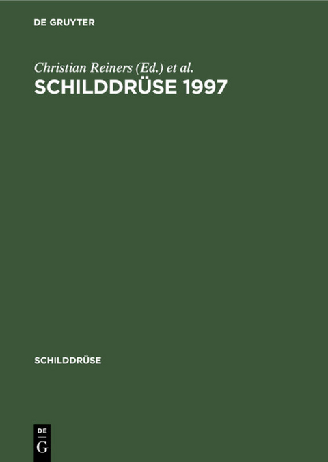 Schilddrüse 1997 - 