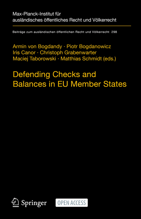 Defending Checks and Balances in EU Member States - 