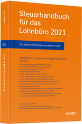Steuerhandbuch für das Lohnbüro 2021 - Plenker, Jürgen