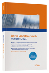 Jahres-Lohnsteuertabelle 2021 - 